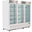 Horizon Scientific Inc ABS Upright Refrigerator Chromatography 72 cu.ft 3 Glass Doors Cycle Defrost - ABT-HC-CS-72