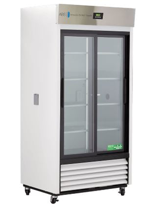Horizon Scientific Inc ABS Upright Refrigerator Chromatography 33 cu.ft. 2 Glass Doors Cycle Defrost - ABT-HC-CS-33