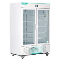Nor-Lake Inc Norlake Scientific White Diamond Series Upright Refrigerator Laboratory Use 49 cu.ft. 2 Glass Doors Cycle Defrost - NSWDR492WWG/0