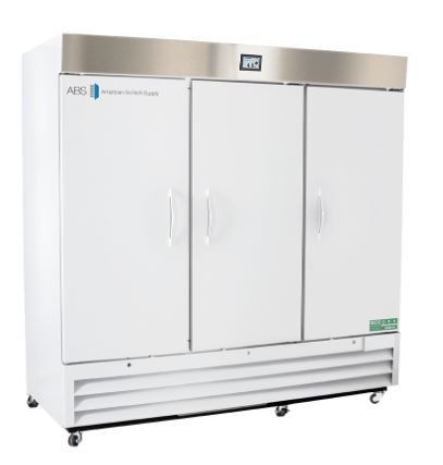 ABS - Refrigerator Laboratory Use 72 cu.ft. 3 Solid Swing Doors Cycle Defrost - ABT-HC-72S-TS