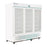 Corepoint Scientific White Diamond Series - Refrigerator Laboratory and Pharmacy Use 72 cu.ft. 3 Swing Glass Doors Cycle Defrost - NSWDR723WWG/0