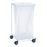 R & B Wire Products - Hamper Stand Medium Duty Square Opening Foot Pedal Self-Closing Lid - 691D