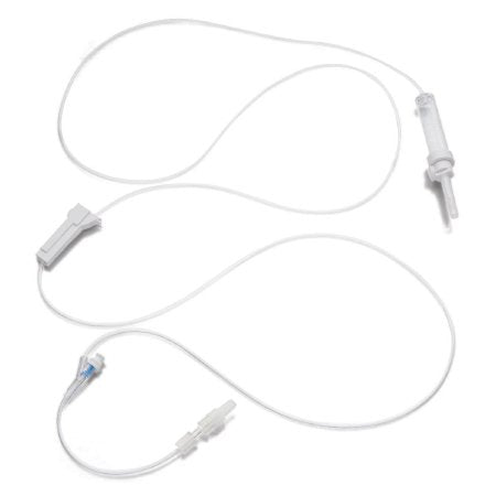 Medline - Primary IV Administration Set 15 Drops / mL Drip Rate 92 Inch Tubing 1 Port - DYNDTN1529