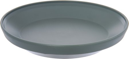 Culinary Depot Insulated Entrée Base Dinex Sage Single Use Urethane Foam 9-1/2 Inch Diameter - DX107784