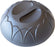 Culinary Depot Insulated Dome Dinex Fenwick Graphite Gray Urethane Foam 10 Inch Diameter - DX540044