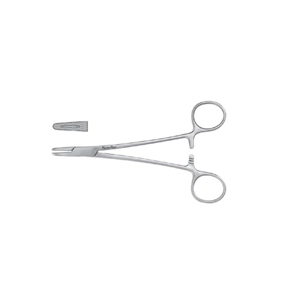 Miltex-Integra Holder Needle Mayo-Hegar Meister-Hand 8" Serrated Jaw Stainless Steel Ea - MH8-48