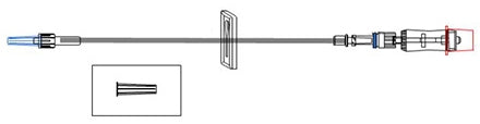 Mckesson Brand Extension Set Mckesson 62 Inch Tubing 1 Port - MS960SP
