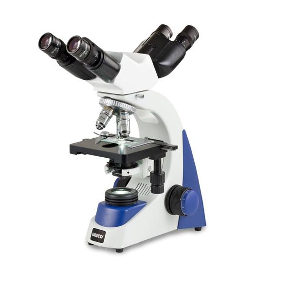 Unico Binocular Microscope Infinity Achromat 4/ 10/ 40/ 100X Objective Ea - G388