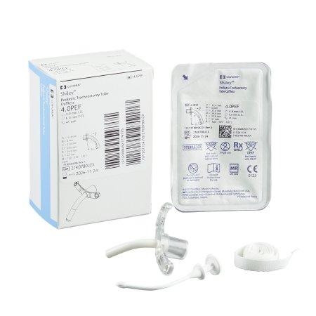 Shiley - Tracheostomy Tube Uncuffed - 4.0PEF