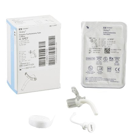 Shiley - Tracheostomy Tube Cuffless Size 4-1/2 Uncuffed - 4.5PEF