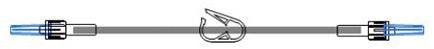 Mckesson Brand Extension Set Mckesson 60 Inch Tubing Without Ports 1 Ml Priming Volume - MS460