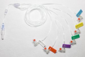 Alimed Multi-Lumen - Subcutaneous Infusion Set 24 Gauge X 6 12 mm 36 Inch Tubing Without Port - MC6L361224G-SS