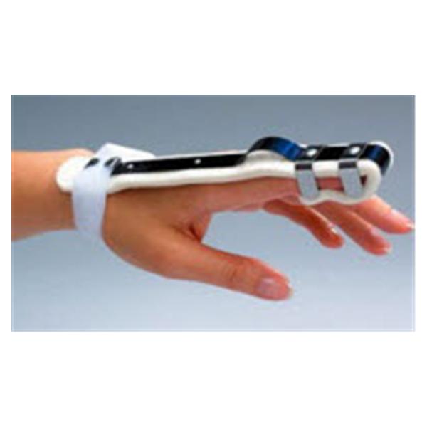Patterson Medical Splint Bunnell Clockspring Finger Stainless Steel/Felt Black Size Large Ea - 554835