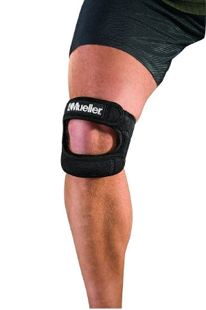 Mueller Sport Care - Knee Strap One Size Fits Most Wraparound / Hook and Loop Strap Closure 12 to 18 Inch Knee Circumference Left or Right Knee - 6479
