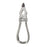 Miltex-Integra Nipper Nail 4-1/2" Straight Jaw Double Action Stainless Steel Ea - 40-218PT
