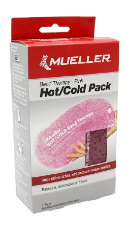 Mueller - Hot / Cold Pack General Purpose 4 X 9 Inch PVC / Glycerin / Polyacrylic Acid-Sodium Salt / Carboxymethyl Cellulose-Sodium Salt Reusable - 6356