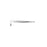 Miltex-Integra Forcep Tissue Gerald Meister-Hand 7" Straight 1X2 Teeth Stainless Steel Ea - MH6-182