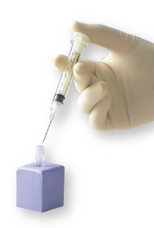Aspen Surgical Products Foam Syringe Stand Syringe and Scalpel Handling System - 111003PBX