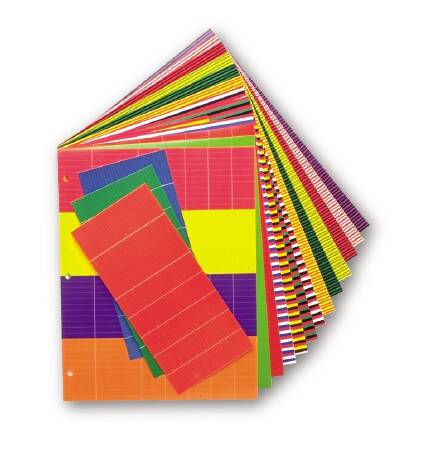 Aspen Surgical Products Barkley ID Sheet Tape Multipurpose Label Stripe Pattern Black / Yellow 8-1/2 X 11 Inch - 153005EEA