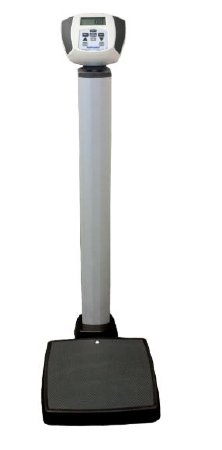 Health O Meter - Column Scale Digital Display 272 kg Capacity Gray AC Power - 599KG