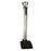 Health O Meter - Column Scale with Height Rod LCD Digital Display 273 kg Capacity Gray Battery Operated - ELEVATE-KG