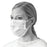 Medline - Procedure Mask Pleated Earloops One Size Fits Most White NonSterile ASTM Level 1 Adult - NON27355
