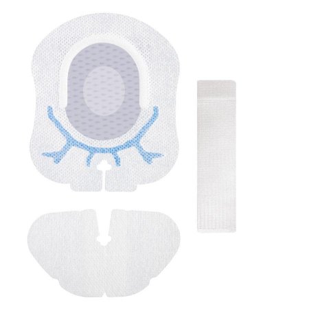 Sorbaview SHIELD - Integrated Securement Dressing Fabric / Film 3-3/4 X 4-1/4 Inch Sterile - SV430AFXT