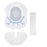 Sorbaview SHIELD - Integrated Securement Dressing Fabric / Film 3-3/4 X 4-1/4 Inch Sterile - SV430AFXT