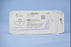 Coated Vicryl - Suture with Needle Absorbable Coated Violet Suture Braided Polyglactin 910 Size 0 18 Inch Suture 1-Needle 36.4 mm Length 1/2 Circle Reverse Cutting Needle - J711T