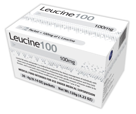 Vitaflo Usa Amino Acid Oral Supplement Leucine 100 Unflavored 4 Gram Individual Packet Powder - 54920