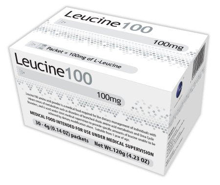 Leucine 100 - Amino Acid Oral Supplement Unflavored 4 Gram Individual Packet Powder - 54920