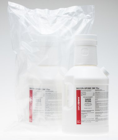 DECON-SPORE 200 Plus - Surface Disinfectant Cleaner Peroxide Based Manual Pour Liquid 1 gal. Bottle Scented Sterile - Veltek Associates - DS200-04A