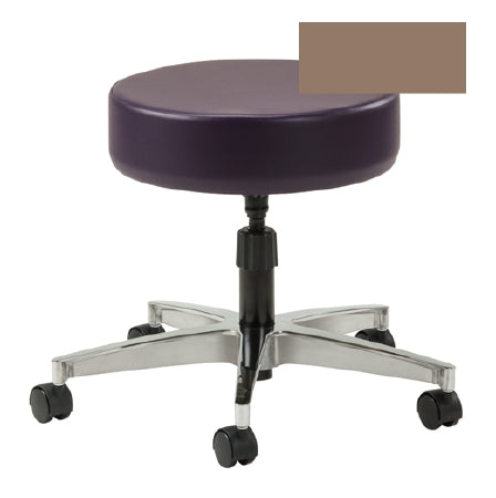 Clinton Industries STOOL, EXAM SCREW ADJ ALUM BASE CAPPUCCINO - 2150-3CO
