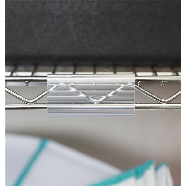 Intermetro Industries Holder Label Super Erecta For Shelving 3X1-1/4" Plastic Each - 9990CL