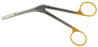 BR Surgical - Turbinate Forceps 6-3/4 Inch Length OR Grade German Stainless Steel / Tungsten Carbide NonSterile NonLocking Finger Ring Handle Straight Atraumatic Carbide Jaws - BR46-19217