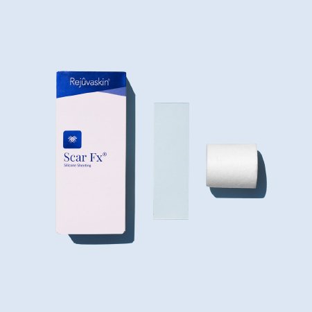 Scar Heal Sheet, Scar Fx Sil W/Hypoallergenic Tape 1.5"X5" - 24505