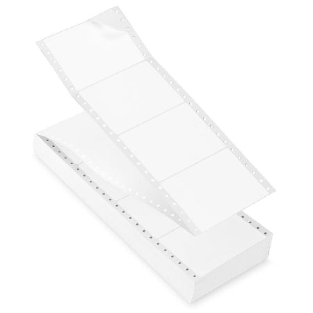 Uline - Blank Label Printer Label White Thermal 2-15/16 X 4 Inch - S-437