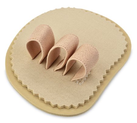 Silipos Triple Loop Toe Splint - Toe Splint One Size Fits Most Pull-On Right Foot - 92921