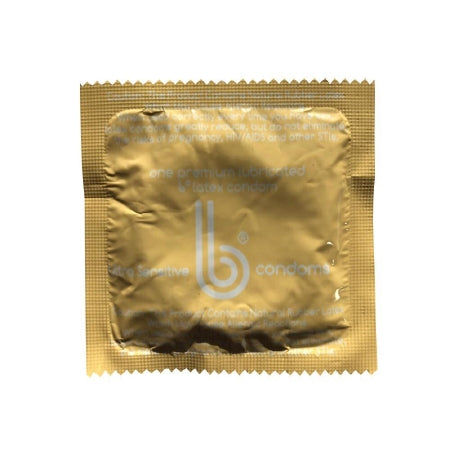 B Holding Group Condom Lifestyles Ultra Sensitive One Size Fits Most 1,000 Per Case - 01-01-008