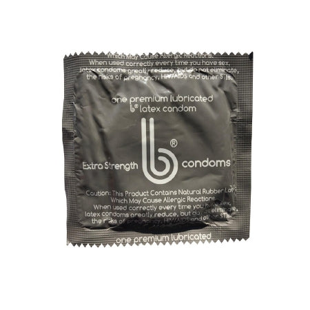 B Holding Group Condom Lubricated One Size Fits Most 1,000 Per Case - 01-01-010