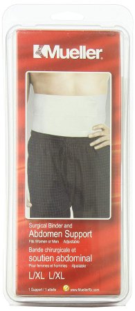 Mueller Sports Medicine Binder, Surg Abdomen Supp Lg/Xlg 42-52" - 6049