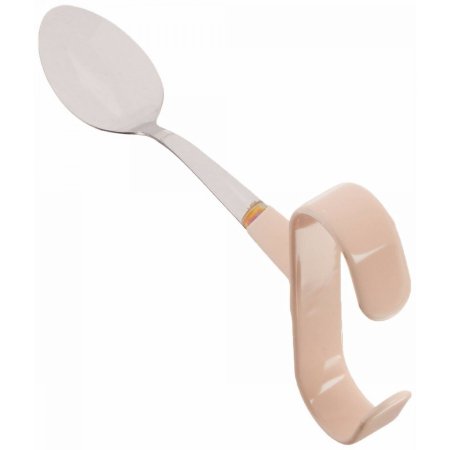 Vertical Palm Self-Handle Utensil - ADL Spoon with Utensil Holder 1 X 2 X 4 Inch - '1315