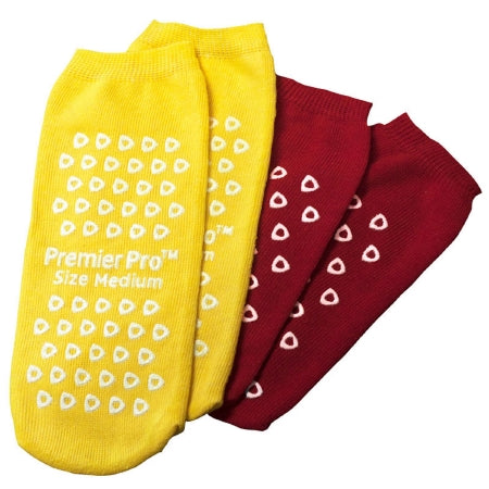 Svs Dba S2S Global Fall Management Slipper Socks Premierpro Small Yellow Above The Ankle - 2921