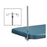 Clinton Industries. Pole Iv For Echo Table 2 Hook Adjustable Height Ea - 83