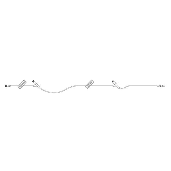Icu Medical Iv Extension Set Lifeshield 32 Twin-Site 2Y-Inj St M/F Adptr Grav 48/Ca - 1267828