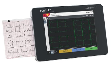 Schiller America Ecg, Cardiovit Ft-1 Port W/Interpretation & Memory - 0A.106000