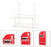 Post Medical Bracket, Mounting F/1,2,3Gl Sharps Containers - SABRKT123