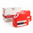 Sharps Assure - Mailback Sharps Container 9 L X 5-1/2 W X 7-3/10 H Inch 1 Gallon Red Base / Translucent White Lid Vertical Entry Screw On Lid - Post Medical - SA1G2