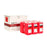 Sharps Assure - Mailback Sharps Container 3-3/4 L X 3-3/4 W X 7 H Inch 1.5 Quart Red Base / Translucent White Lid Vertical Entry - Post Medical - SA1Q6