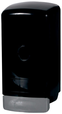 Remedy - Hand Hygiene Dispenser Black Plastic Manual Push 800 mL / 1000 mL Wall Mount - Medline - REMPUSHBLAC